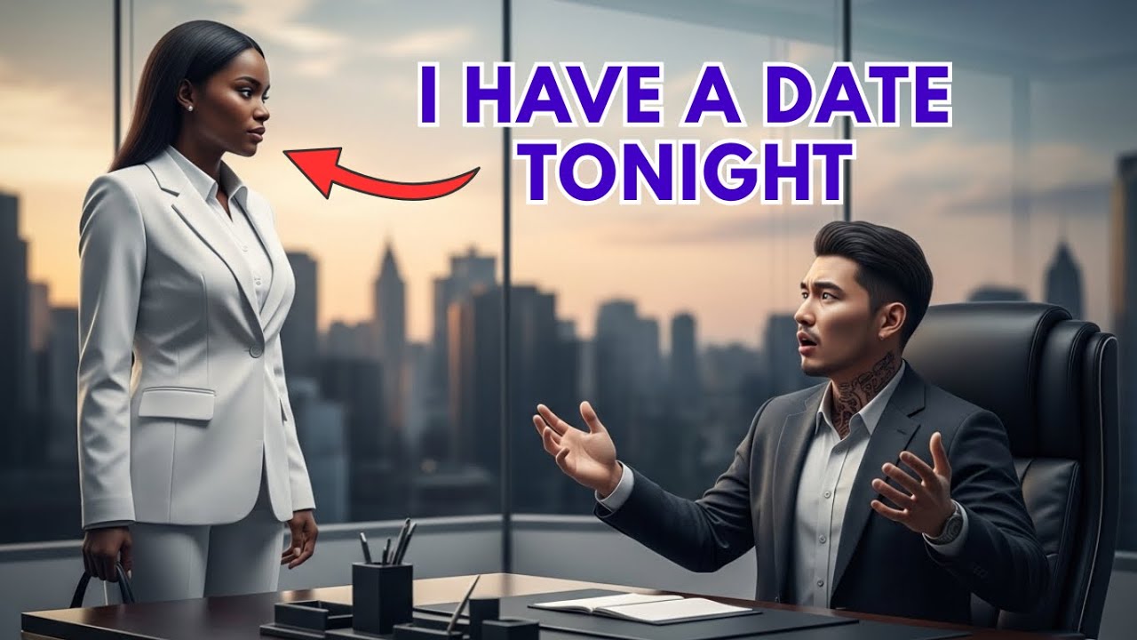 His Black Assistant Said She Had a Date — The Korean Billionaire Mafia Boss CEO Lost Control#blasian