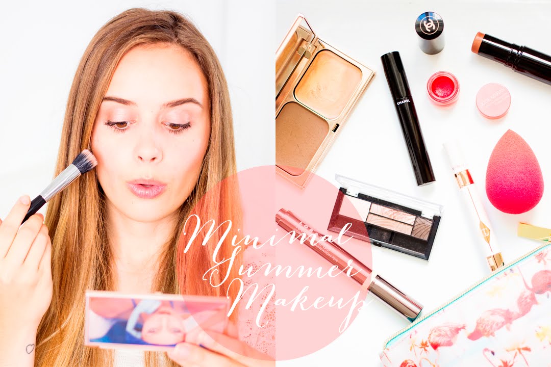 Minimal Summer Makeup | Hello October AD