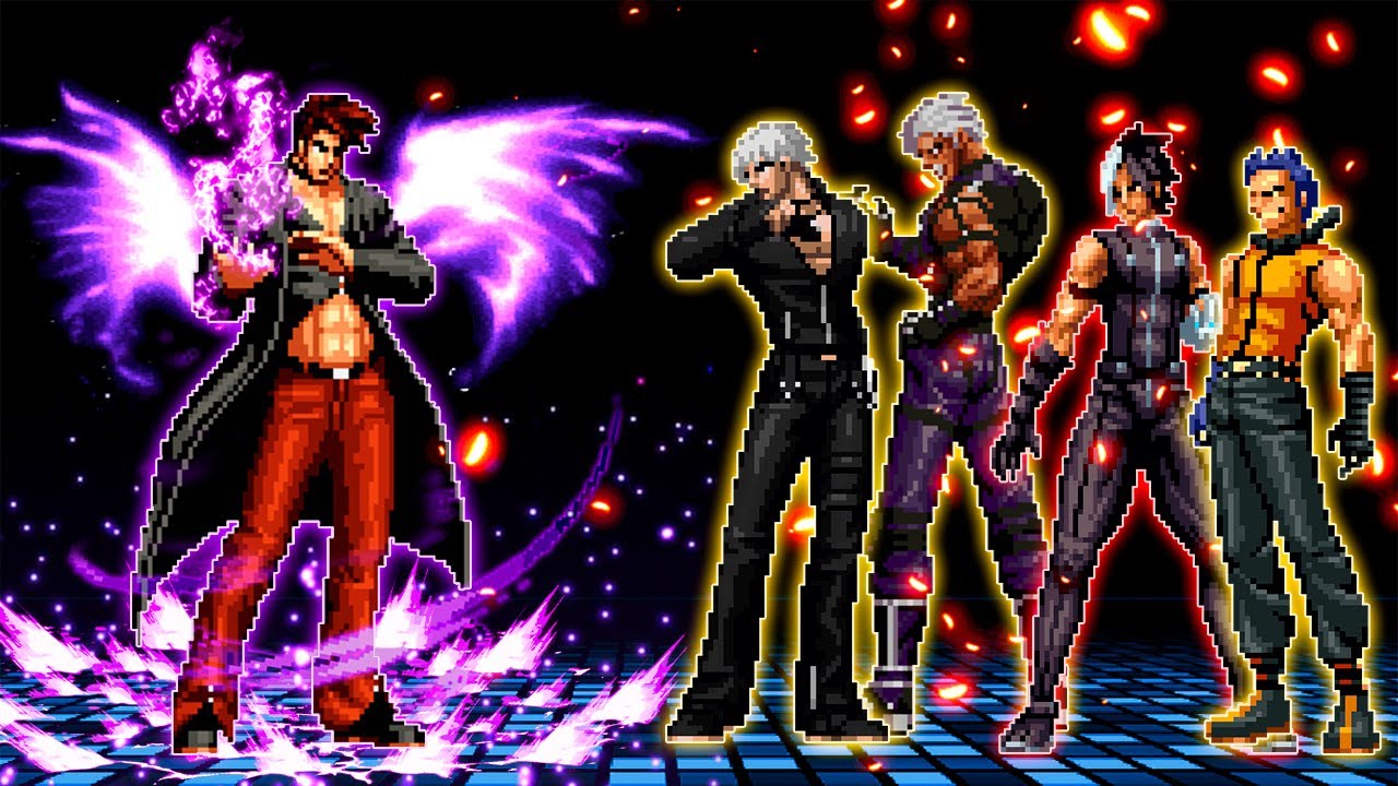 Kof Mugen A.I.Y VS Soldados NESTS!!