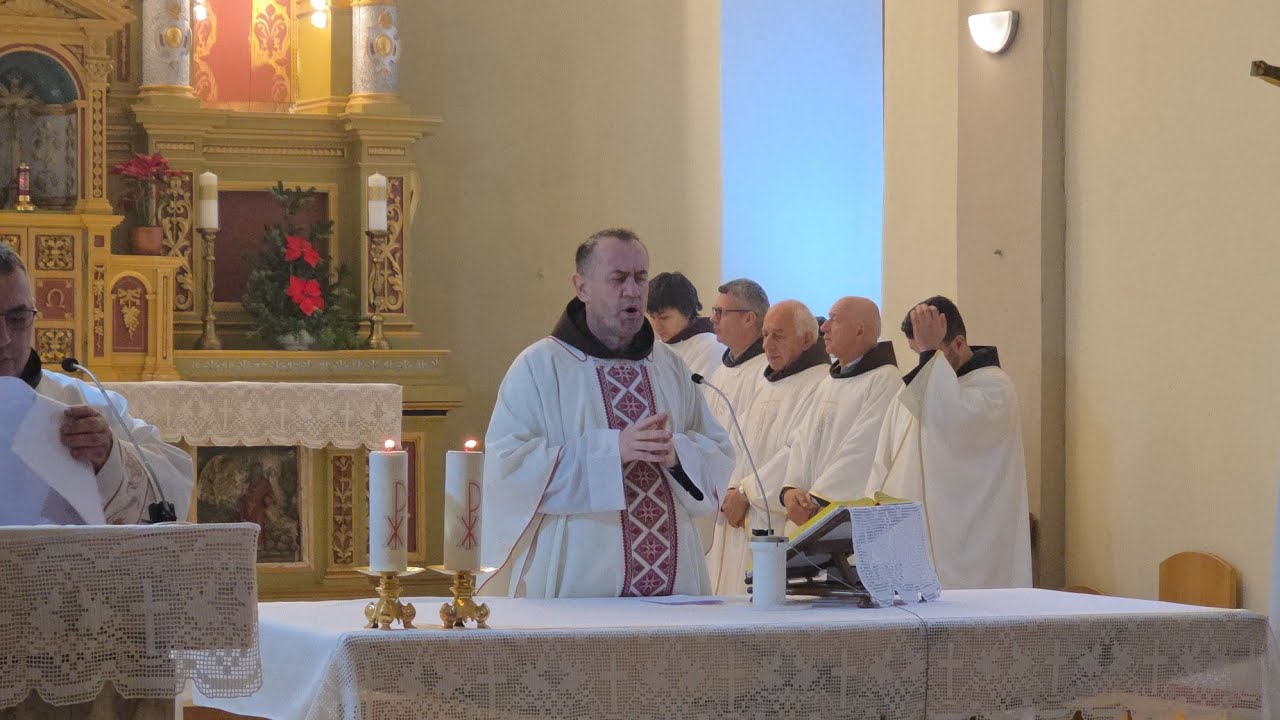 Propovijed fra Damira Pavića danas u DocuŽUPNE CRKVE UZESENJA BLAŽENE DJEVICE MARIJEDOLACSveti 