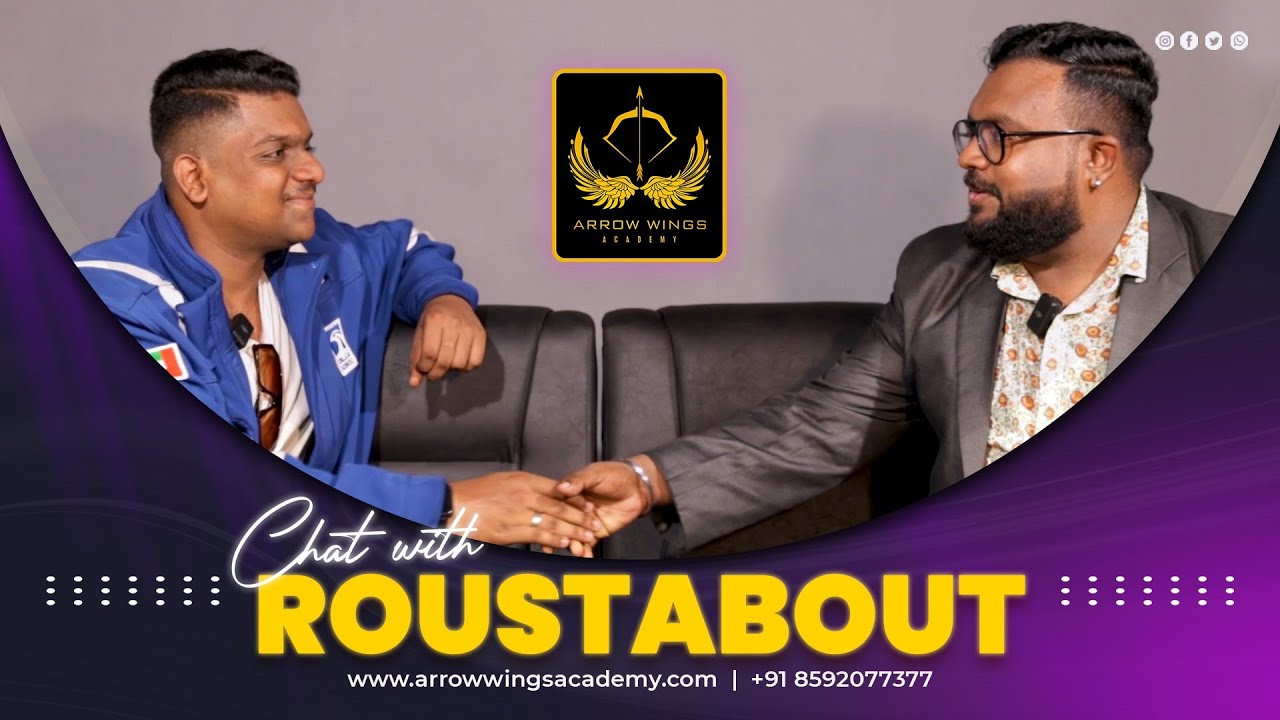 CHAT WITH ROUSTABOUT | Vipin R | Aslam Sakeer | Arrow Wings Academy