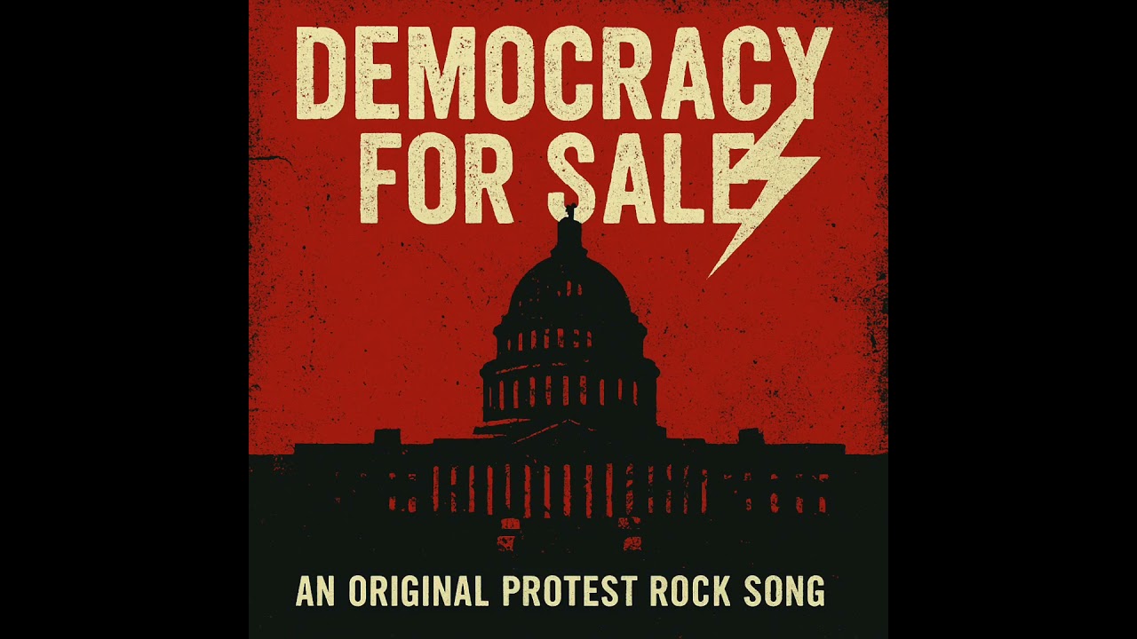 Democracy for Sale | Original Protest Rock Song (AI Music)