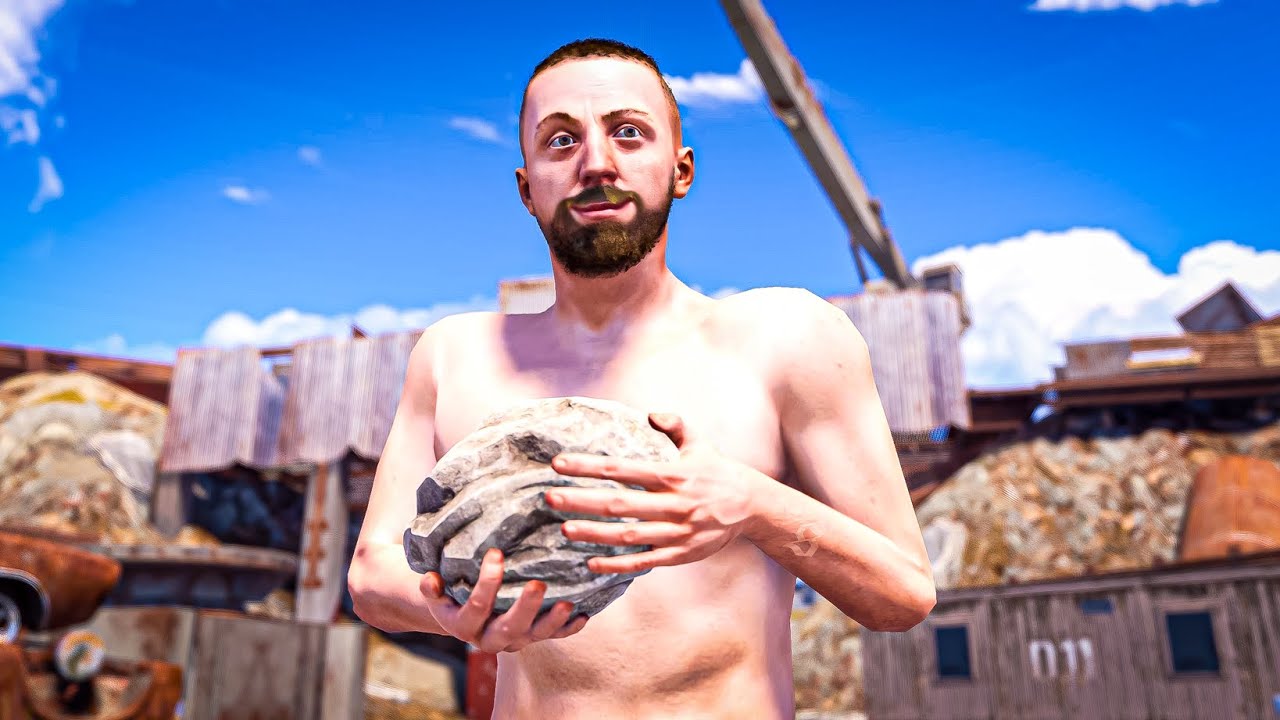 WIPE DAY with only POSITIVE VIBES is exactly what you think 😂 - RUST SOLO #1 S141