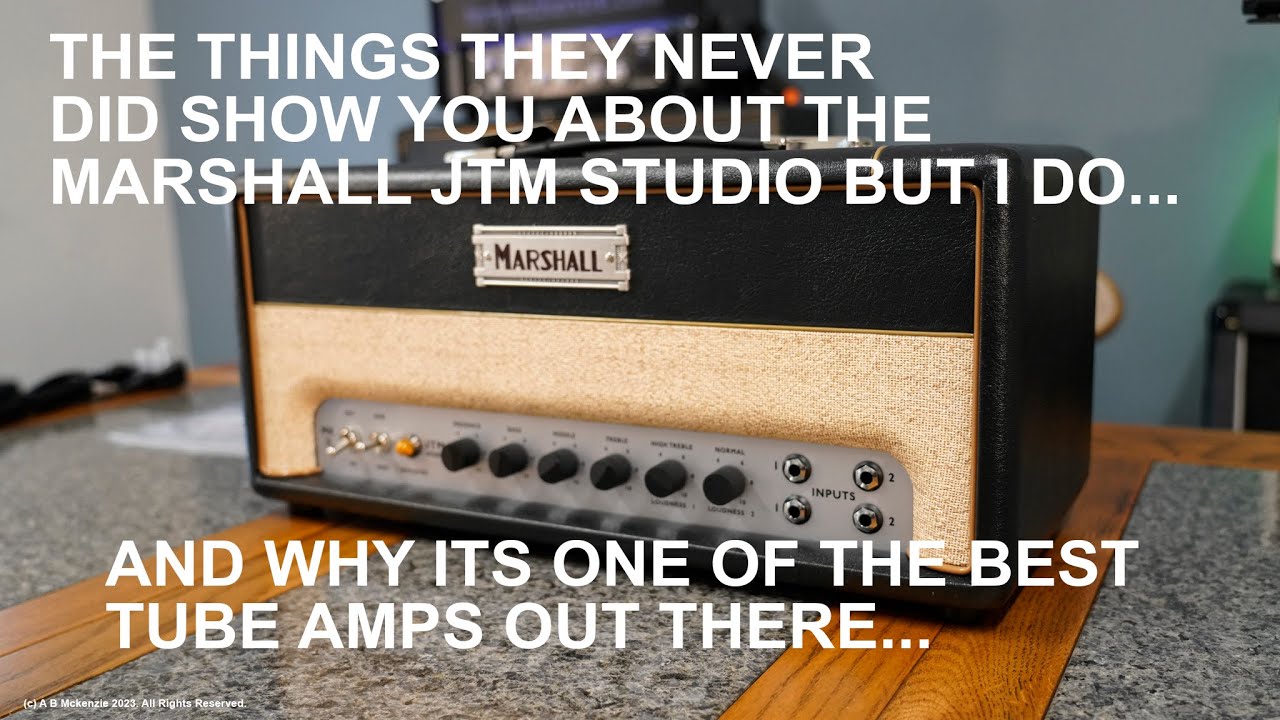 Раскройте правду: является ли Marshall JTM Studio ST20 лучшим ламповым усилителем мощностью 20 Вт?