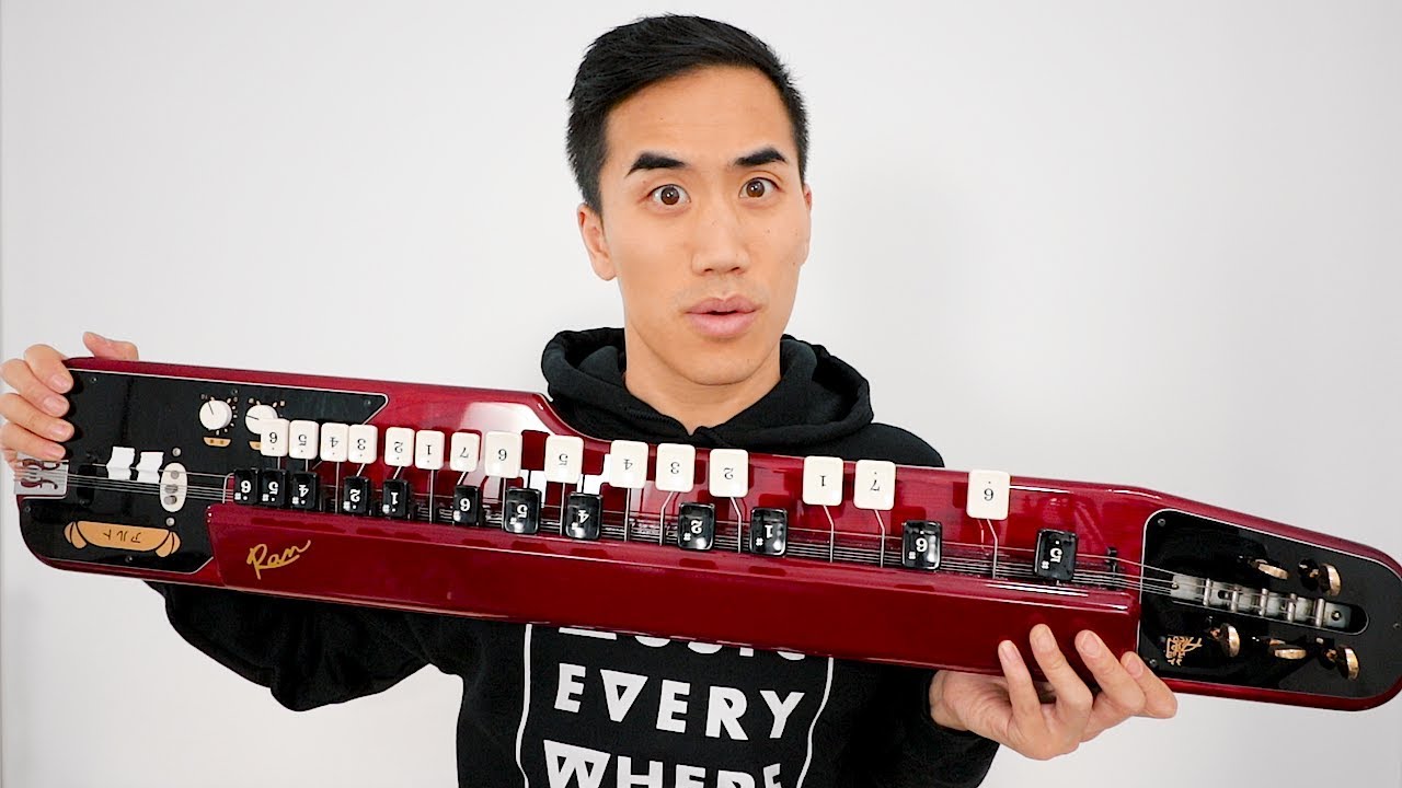 Awesome Japanese Electric Harp!