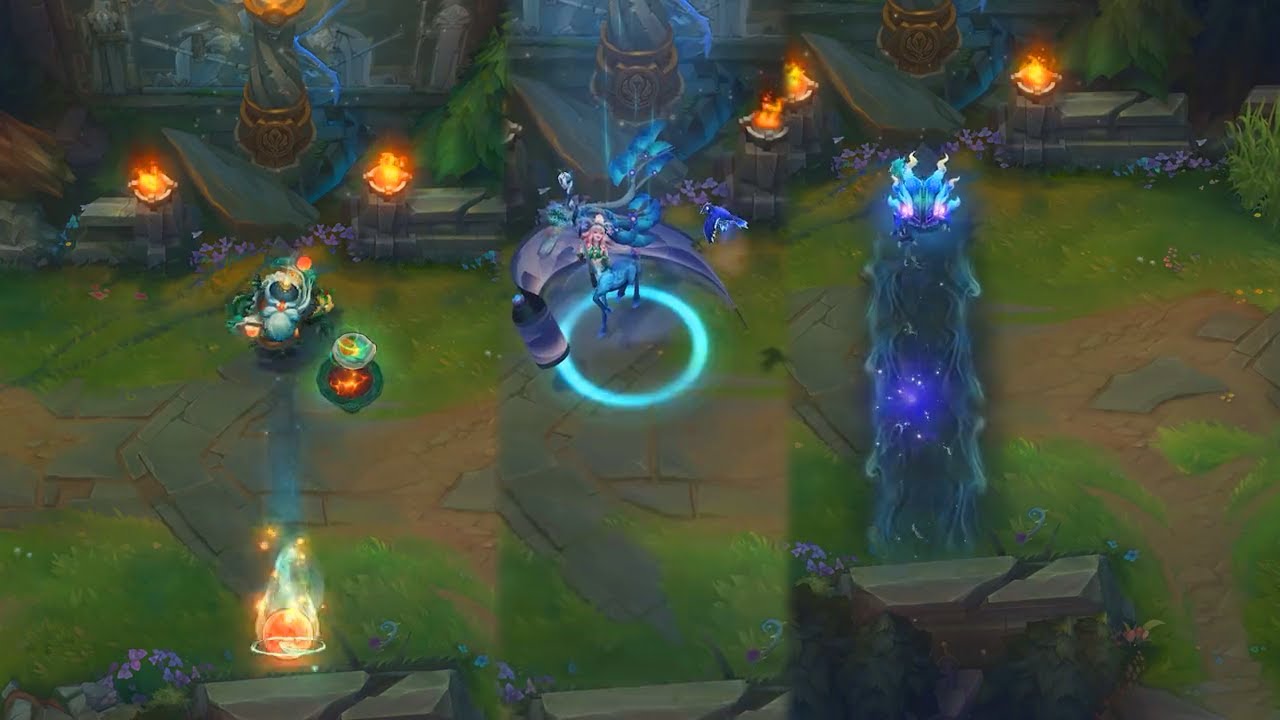 *NEW* Shan Hai Scrolls TAHM KENCH,BARD,LILLIA,KOG'MAW - PBE Preview - League of Legends