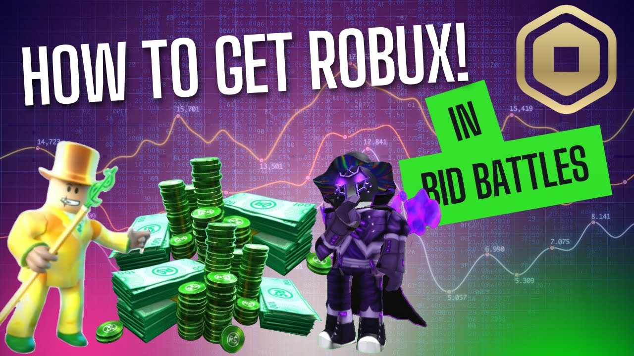 💰🔥How To Get Free Robux In Roblox (Bid Battles)