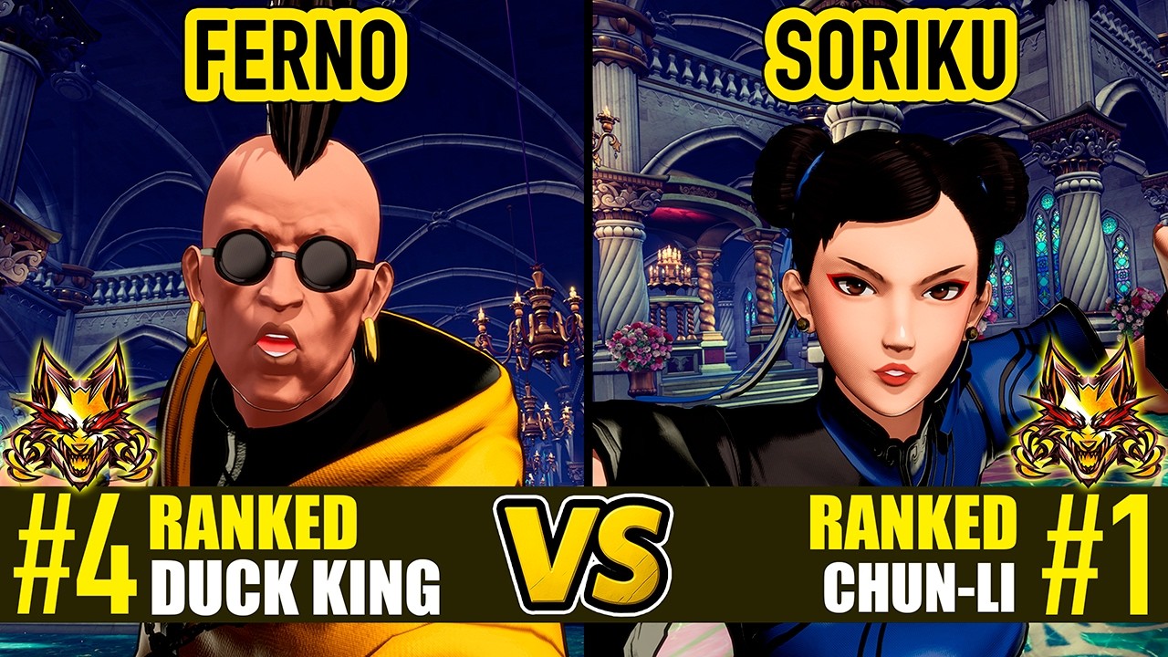 FF COTW ▰ FERNO (#4 Ranked Duck King) vs SORIKU (#1 Ranked Chun-Li) ▰ High Level Gameplay
