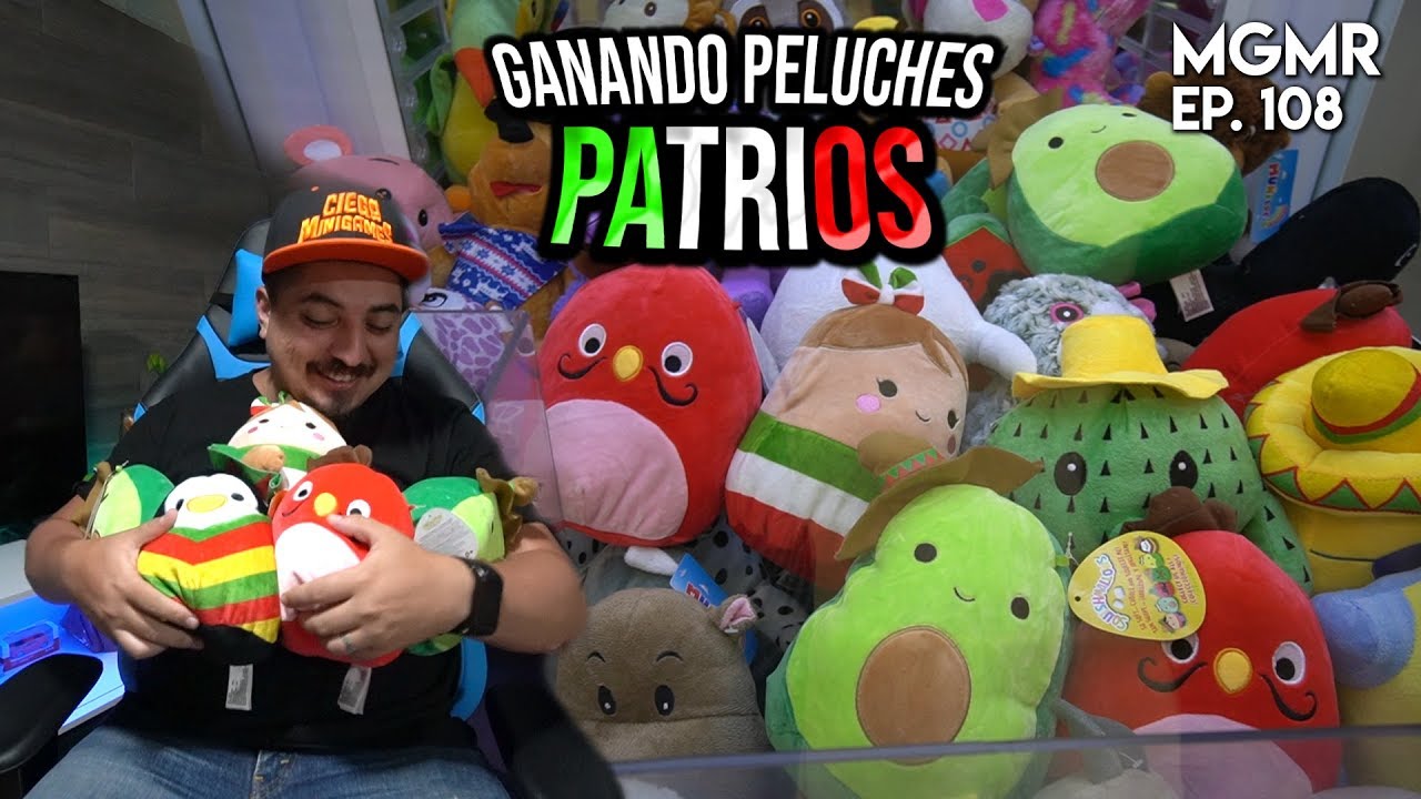 Ganando Peluches Patrios (Squishmallows) - MiniGames en el Mundo Real Ep. 108
