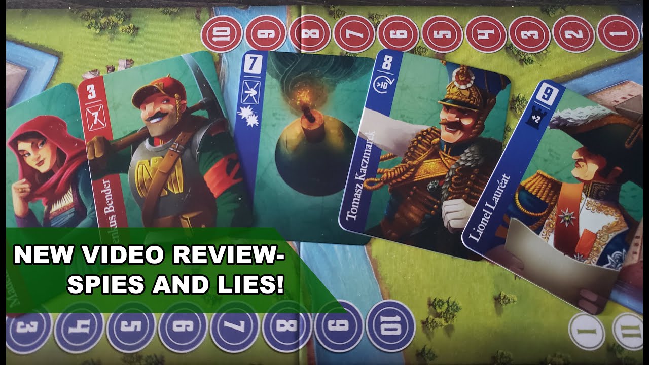 SPIES AND LIES- Critic's Corner board game review!