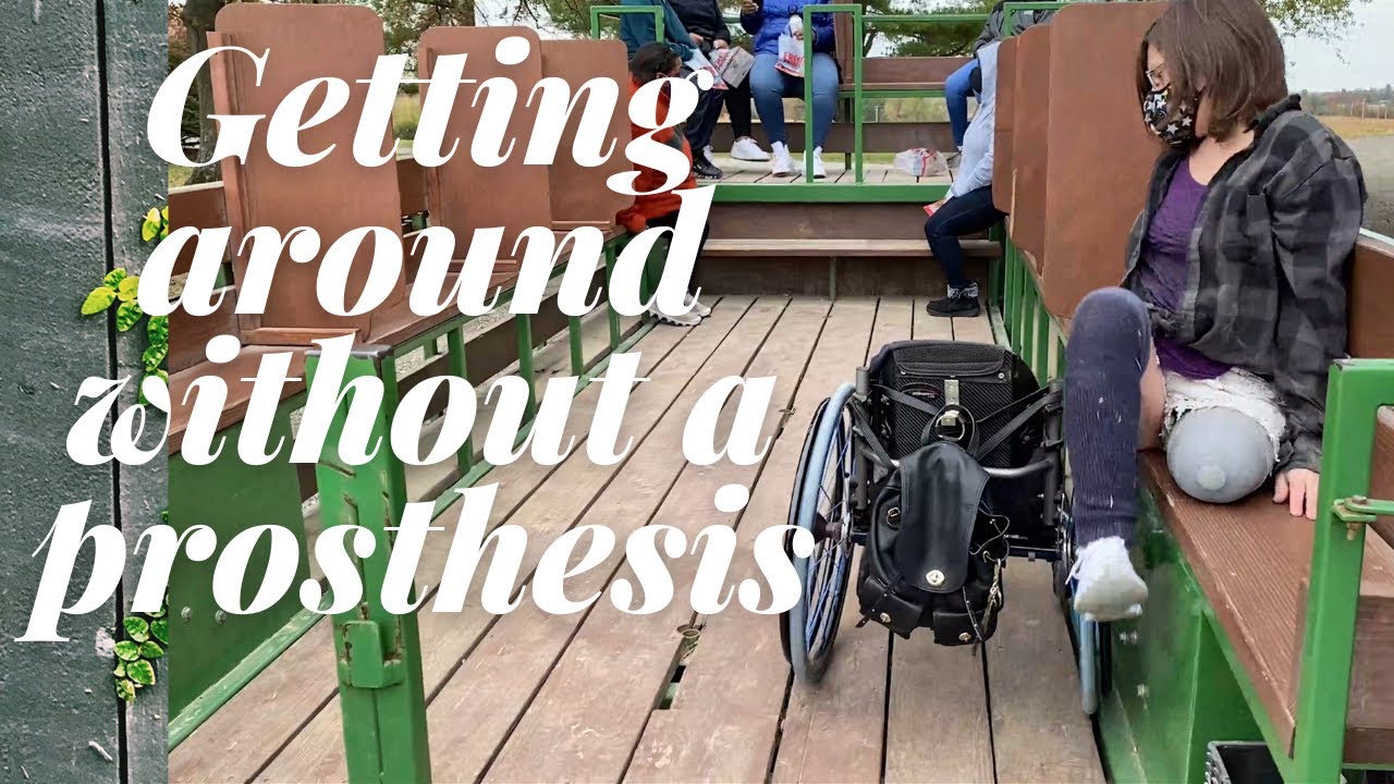 Using My Wheelchair & Freewheel On The Farm (AK Amputee)