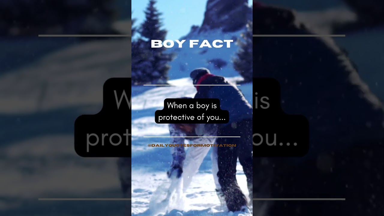 Why a MAN is PROTECTIVE!