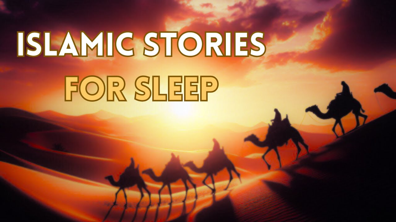Islamic Stories To Fall Asleep To | Rain Sounds + Black Screen