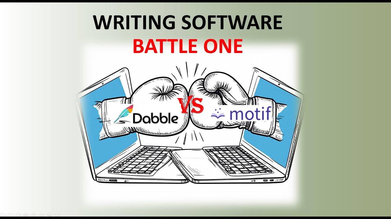 Writing Software - Battle One : Dabble vs Motif