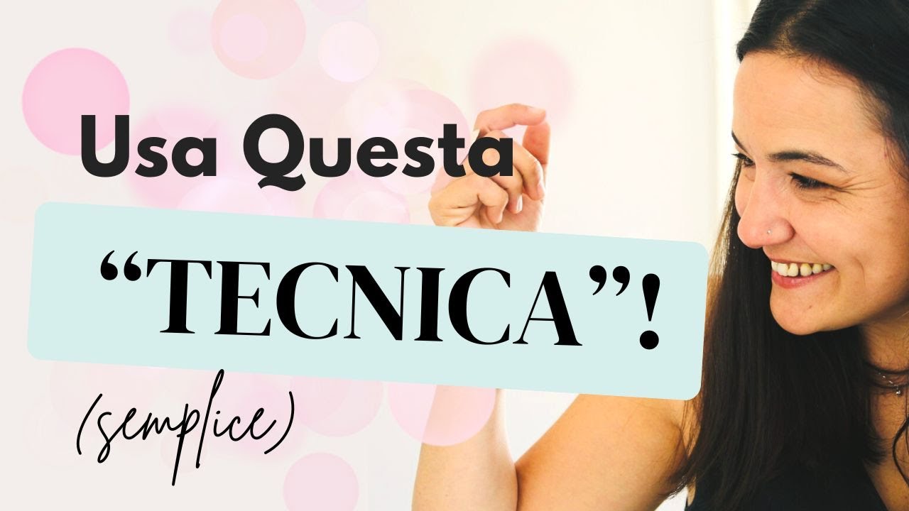 1 TECNICA (semplice) per manifestare ciò che desideri quando va tutto male