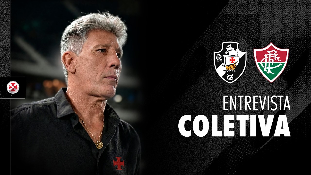AO VIVO | COLETIVA RENATO GAÚCHO | VASCOTV