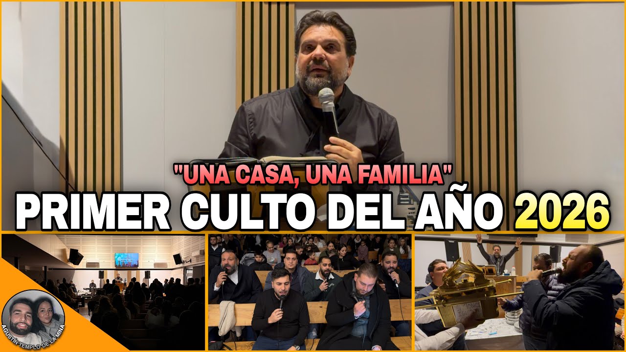 PRIMER CULTO DEL AÑO 2026 | Perico de Barcelona: “Una casa, una familia” | CULTO COMPLETO 01/01/2026