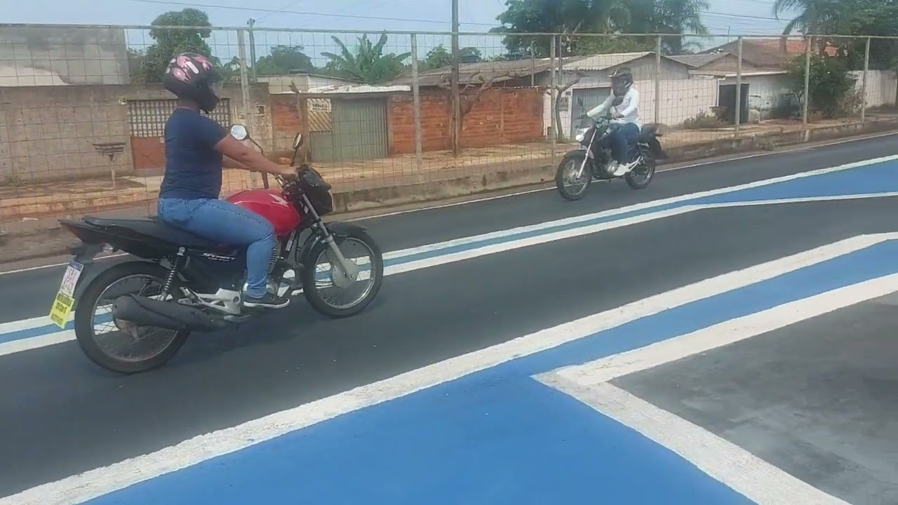 SIMULADO PRATICO DE MOTO, PISTA DE MOTO DO FLORESTA (MAYSA) TRINDADE-GO