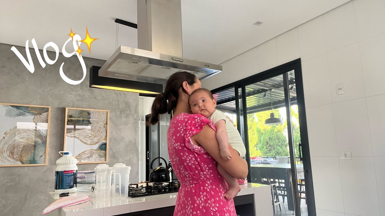 VOLTEI ✨rotina de casa com um bebê de 02 meses | primeiro dia do balé | comprinhas para o lar 