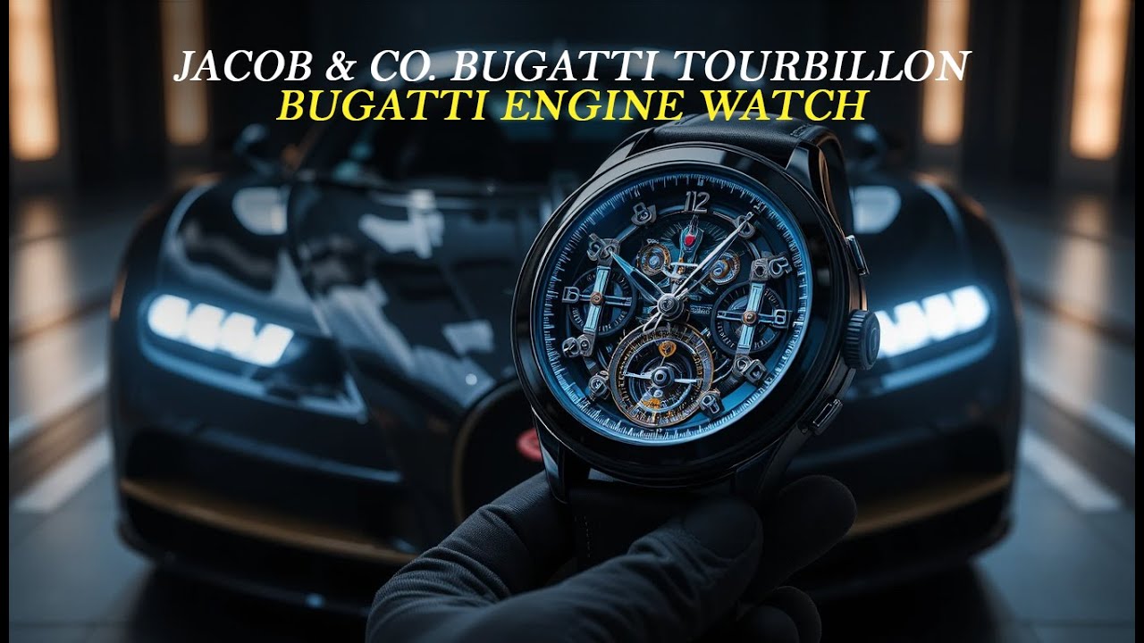 Inside the Jacob & Co. Bugatti Tourbillon Watch | V16 Engine on the Wrist (Full Process)