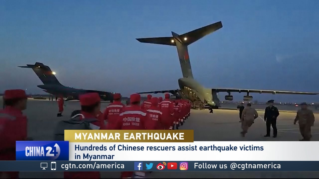 China provides $14M Myanmar earthquake aid relief