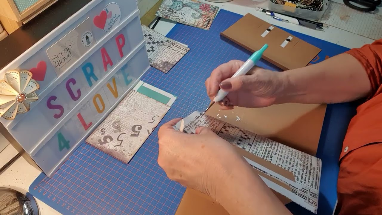 TUTO ALBUM FURRY FRIENDS - BLOC 2 PAGE 4