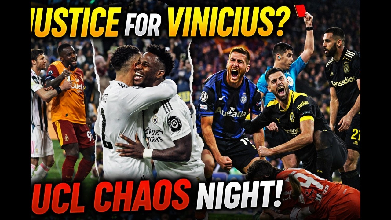Justice for Vini? Madrid Survive, Dortmund Collapse & Juve CRUSHED in Stoppage Time