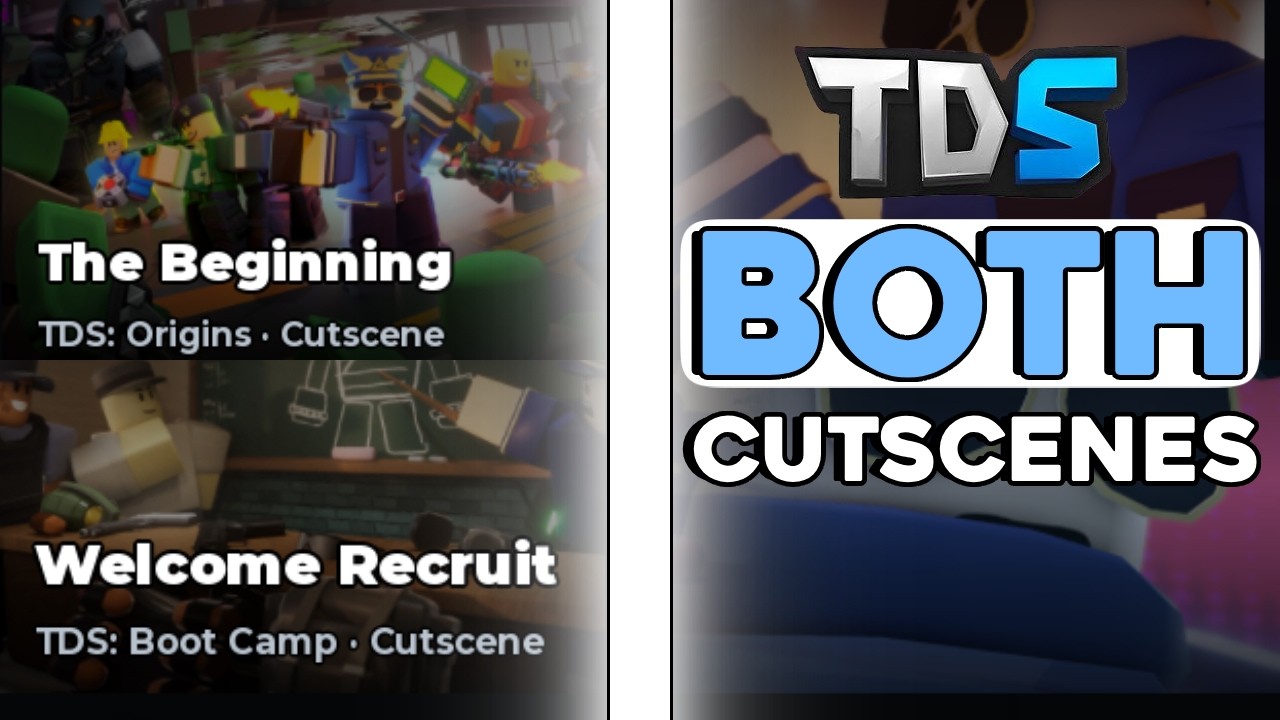 TDS ORIGINS + BOOTCAMP CUTSCENES