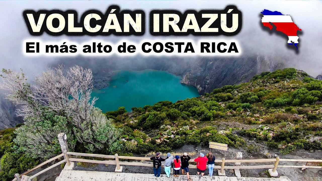 VOLCÁN IRAZÚ 🌋 El volcán más alto de 𝐂𝐎𝐒𝐓𝐀 𝐑𝐈𝐂𝐀 🇨🇷