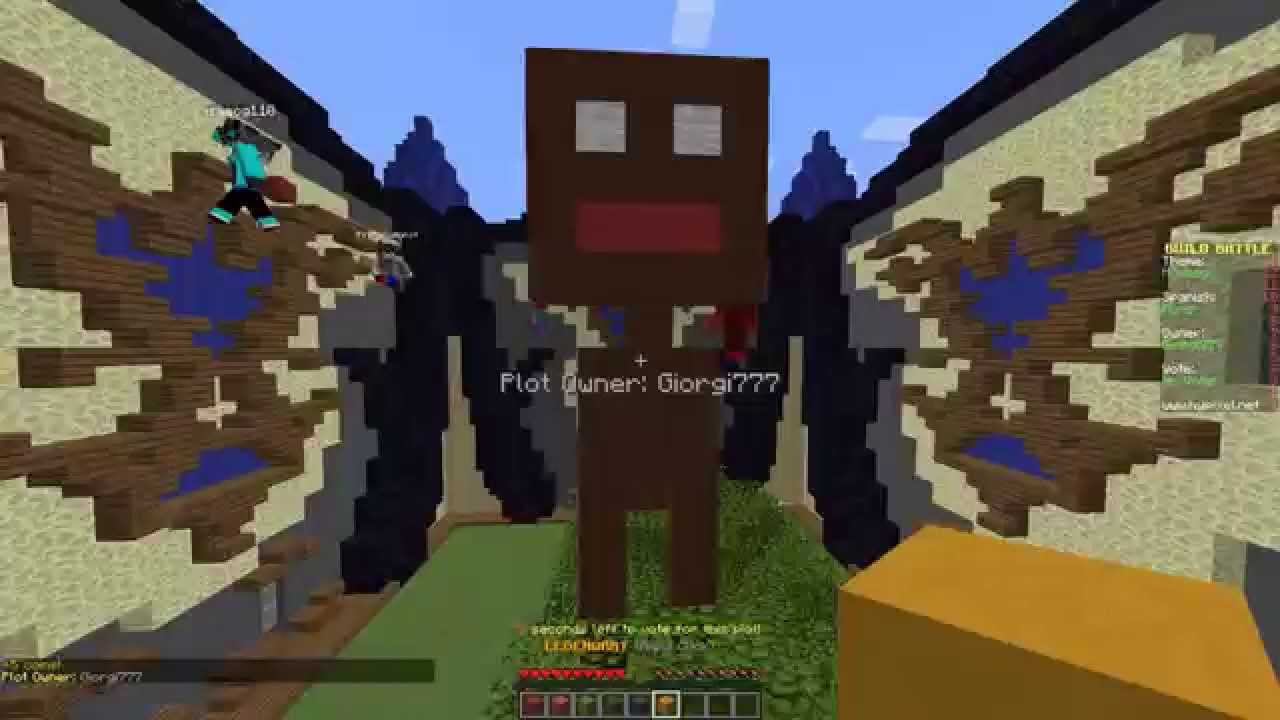 Minecraft online Qartulad BUILD BATTLE