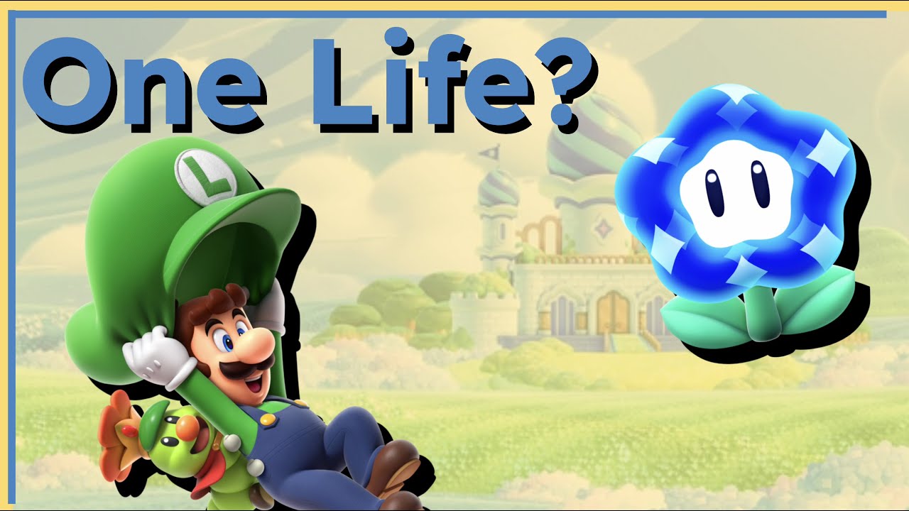 Mario Wonder Challenges With One Life?