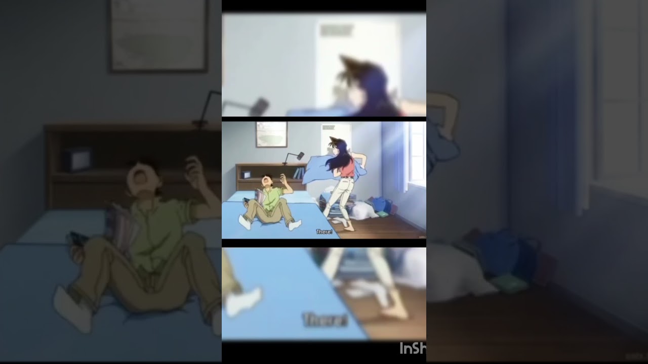 shinichi kudo and ran mori 🥰#detectiveconan #ran #mori #shinichi #kudo