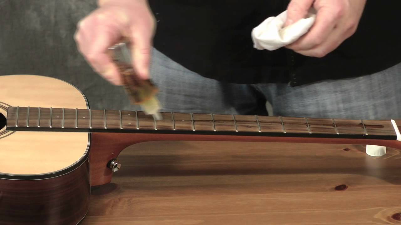 Gitarre: Das Griffbrett pflegen