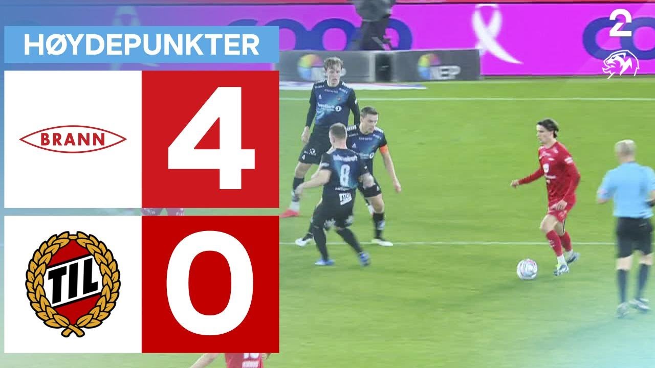 Brann 4 - 0 Tromsø - Høydepunkter