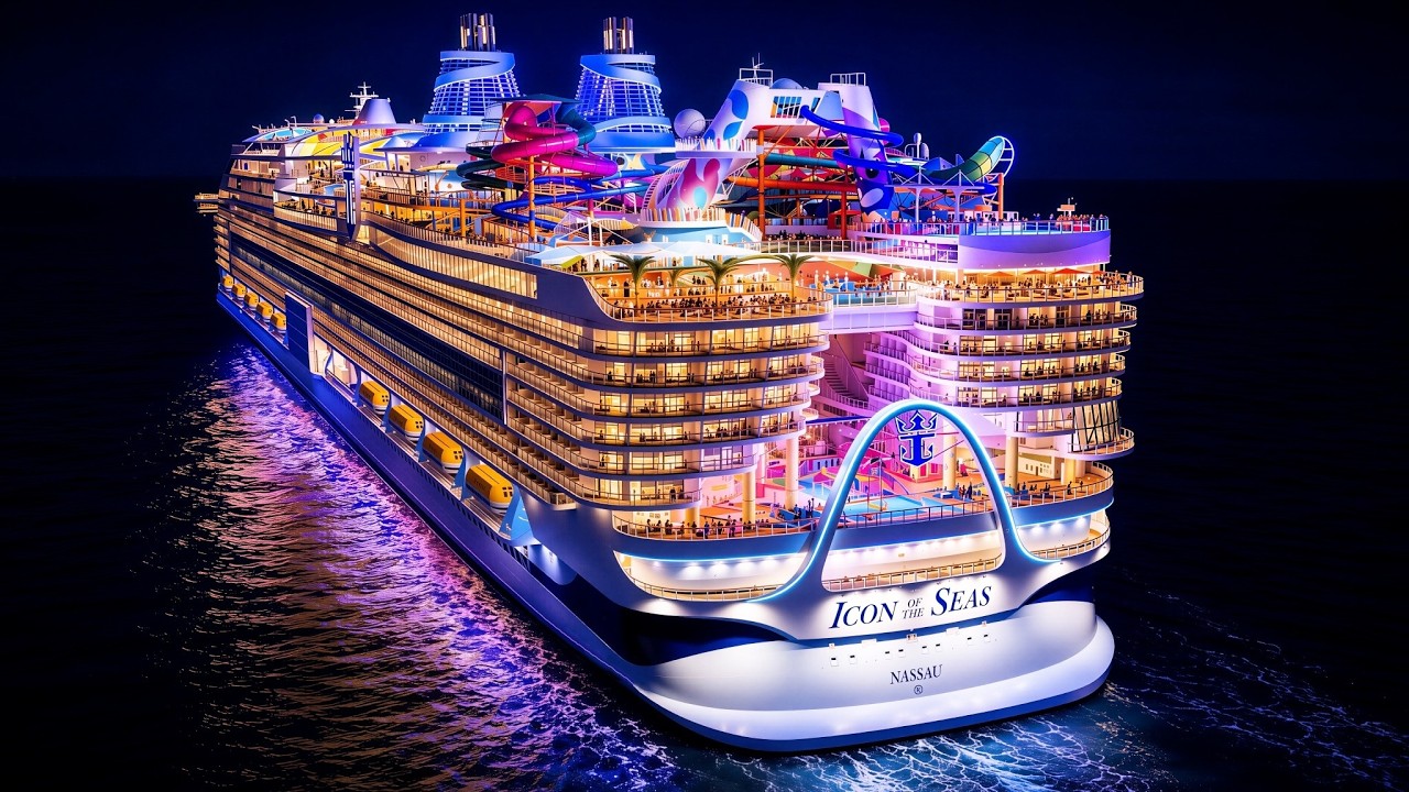 Icon of the Seas: крупнейший в мире роскошный круизный лайнер.7-дневный круиз по Карибскому морю