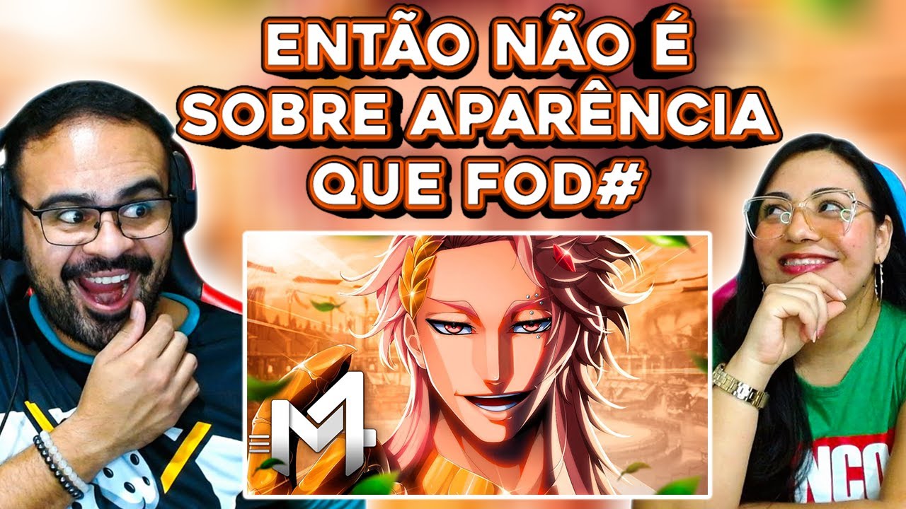 REACT EM CASAL Apolo (Shuumatsu no Valkyrie) - Sol | M4rkim