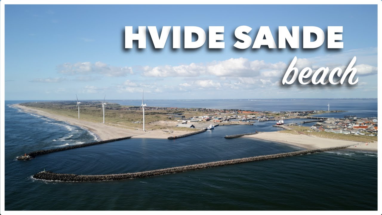Hvide Sande beach | Sommer 2022 | Nordseeküste Dänemark | up high film | DJI Mini 3 Pro