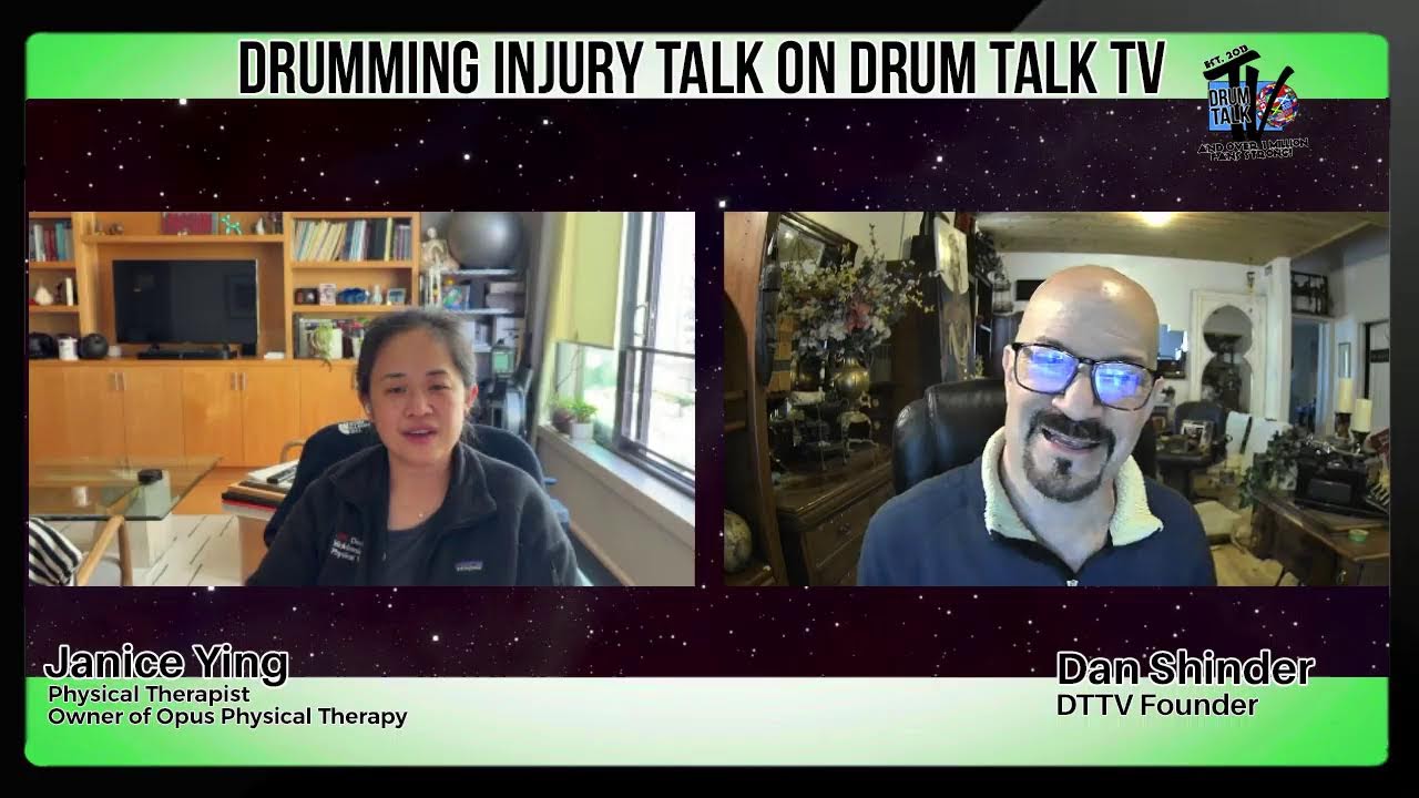 Drumming Injury Talk with Janice and Dan!