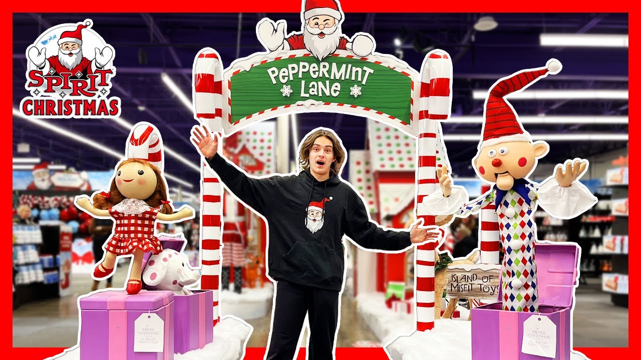 Рождественский обзор магазина Spirit Christmas 2025 (внутри старого флагманского магазина Party C...