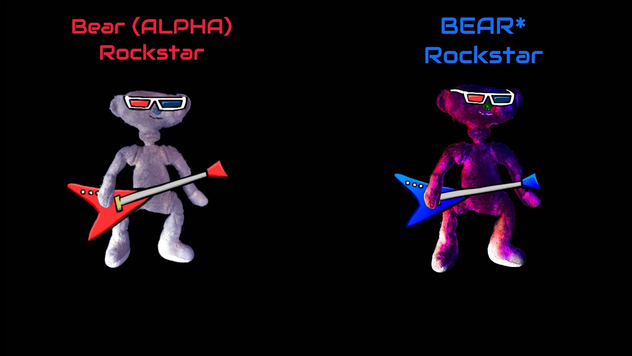 Alpha Rockstar vs BEAR* Rockstar [Roblox Bear]