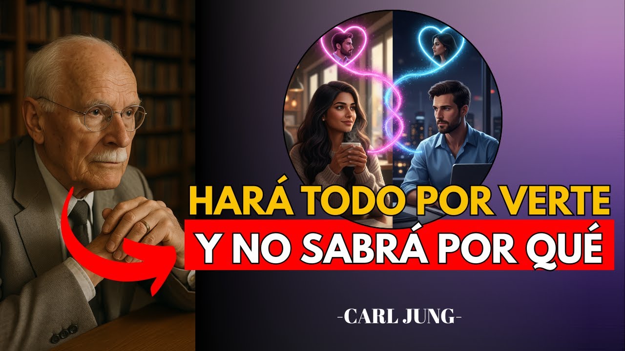 TELEPATÍA para que esa persona sienta la NECESIDAD de estar contigo | Ley de Atracción | Carl Jung