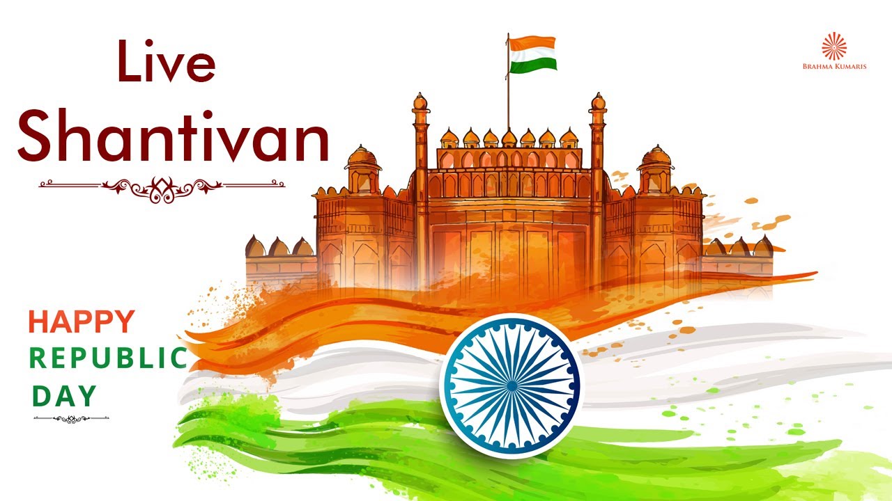 LIVE 🔴: 26 Jan. गणतंत्र दिवस की शुभकामनाएं  | Live From Shantivan | Brahma Kumairs | 26 Jan. 2026