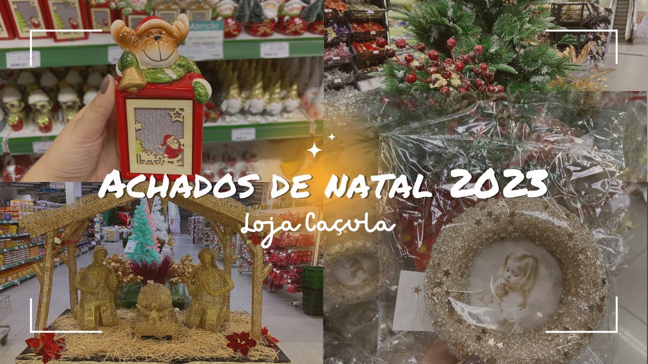 ACHADOS DE NATAL LOJA CAÇULA | Natal 2023 | Helen Lima