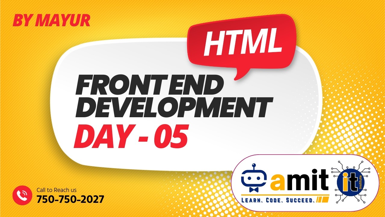 FrontEnd HTML - Day 05