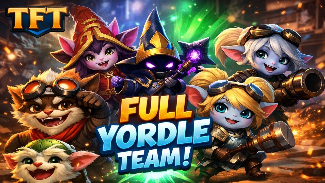 8 YORDLE RANKEDBEN a FELESÉGEMMEL?! 😱 | TFT Ranked – 3. hely