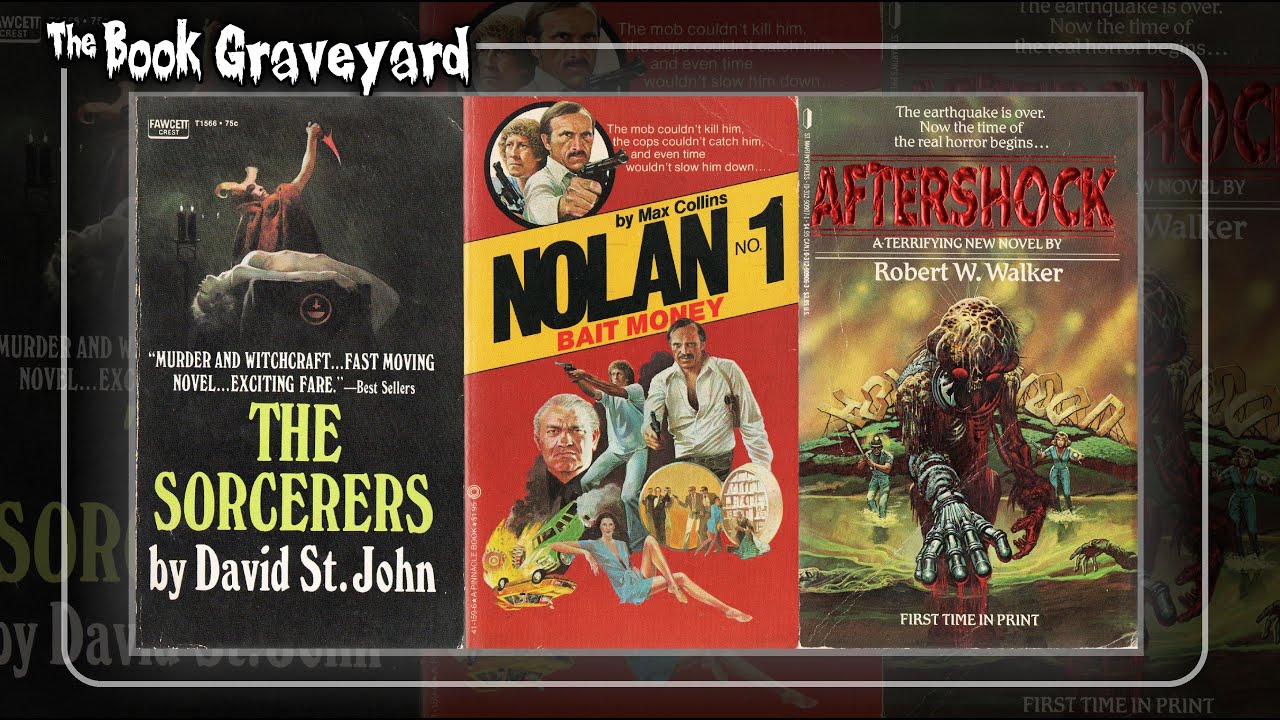 Black Magic Spies, Crime and Sad Mutant Monsters- book reviews- vintage paperbacks