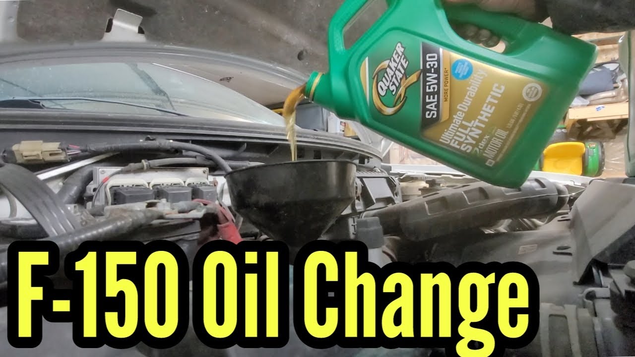 F-150 oil change 2004- 2010 5.4 liter