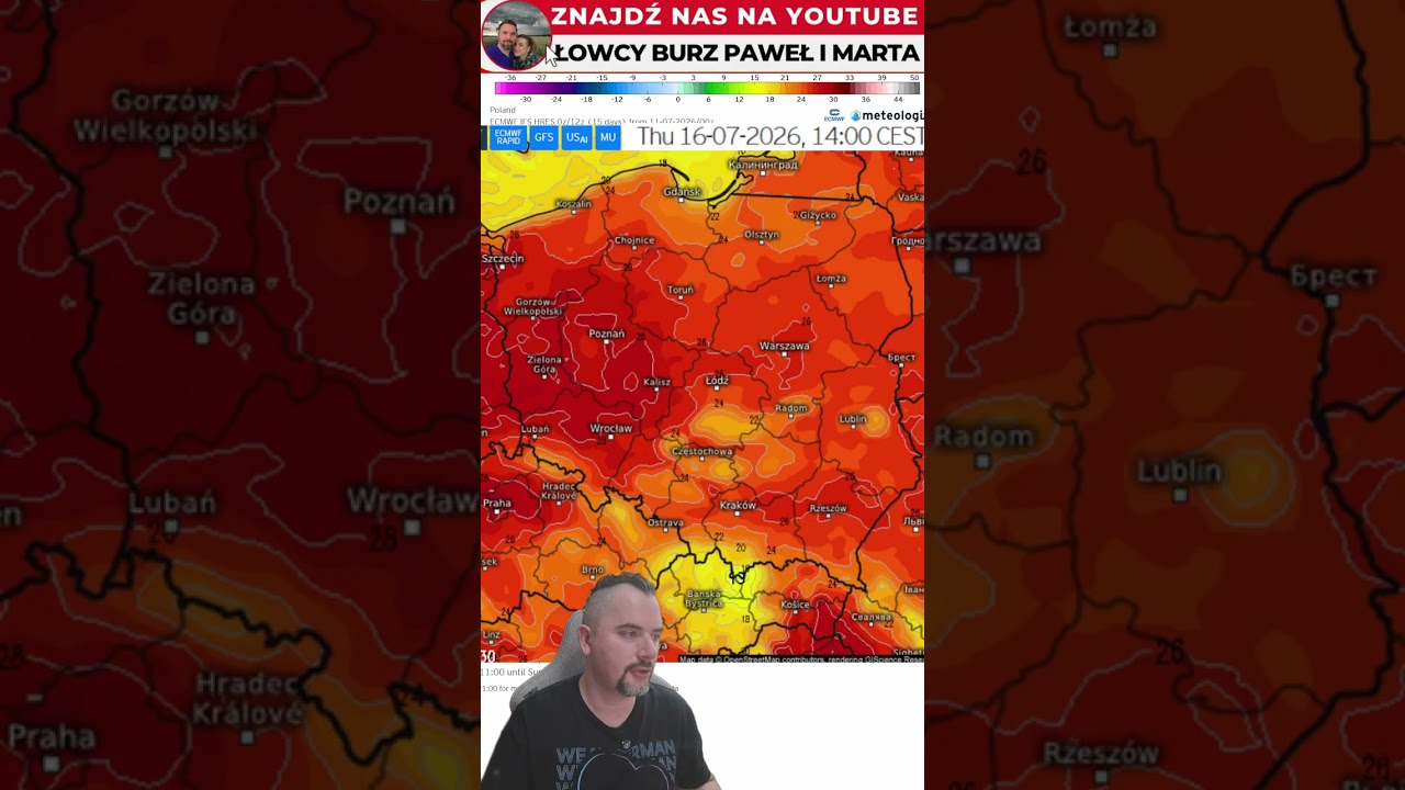 Quick weekly weather forecast #weather #poland #short #forecast