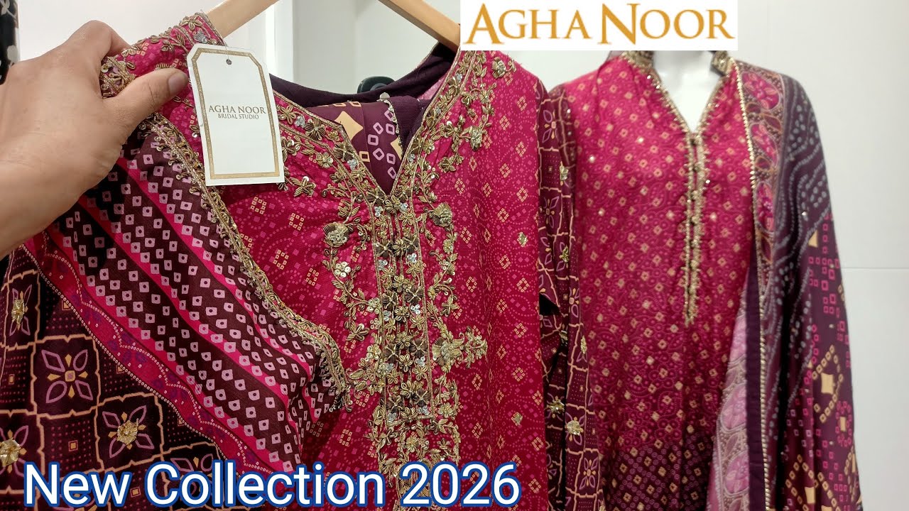 Agha Noor Fancy Eid Collection 2026❣️Agha Nooe New Eid collection 2026❣️ Bridal collection 🥰