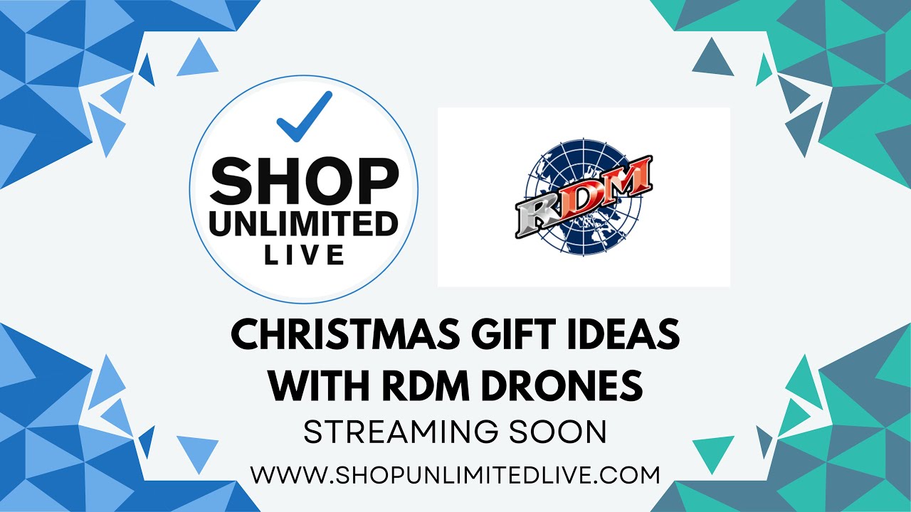 GX Pro Ultra Drones from RDM | Live Shopping from Shop Unlimited Live